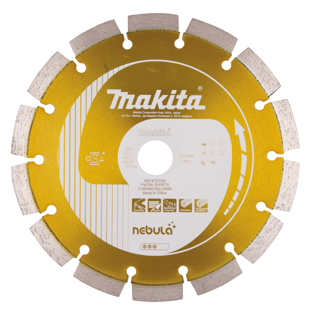 Disques diamant NEBULA pour béton Makita