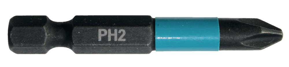 Embouts Impact Black 50 mm PHILLIPS (PH), Hexa 1/4'' Makita