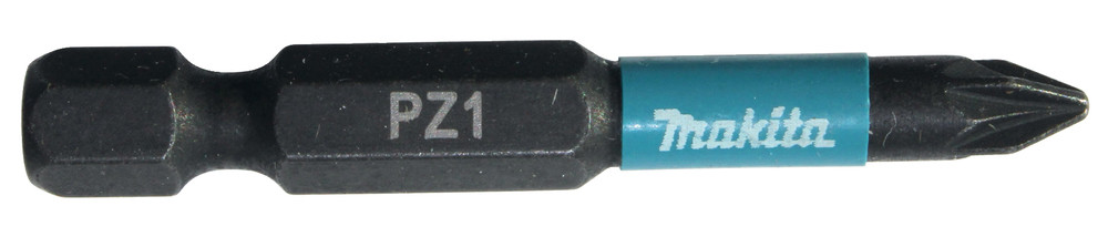 Embouts Impact Black 50 mm POZIDRIV (PZ), Hexa 1/4'' Makita