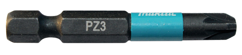 Embouts Impact Black 50 mm POZIDRIV (PZ), Hexa 1/4'' Makita