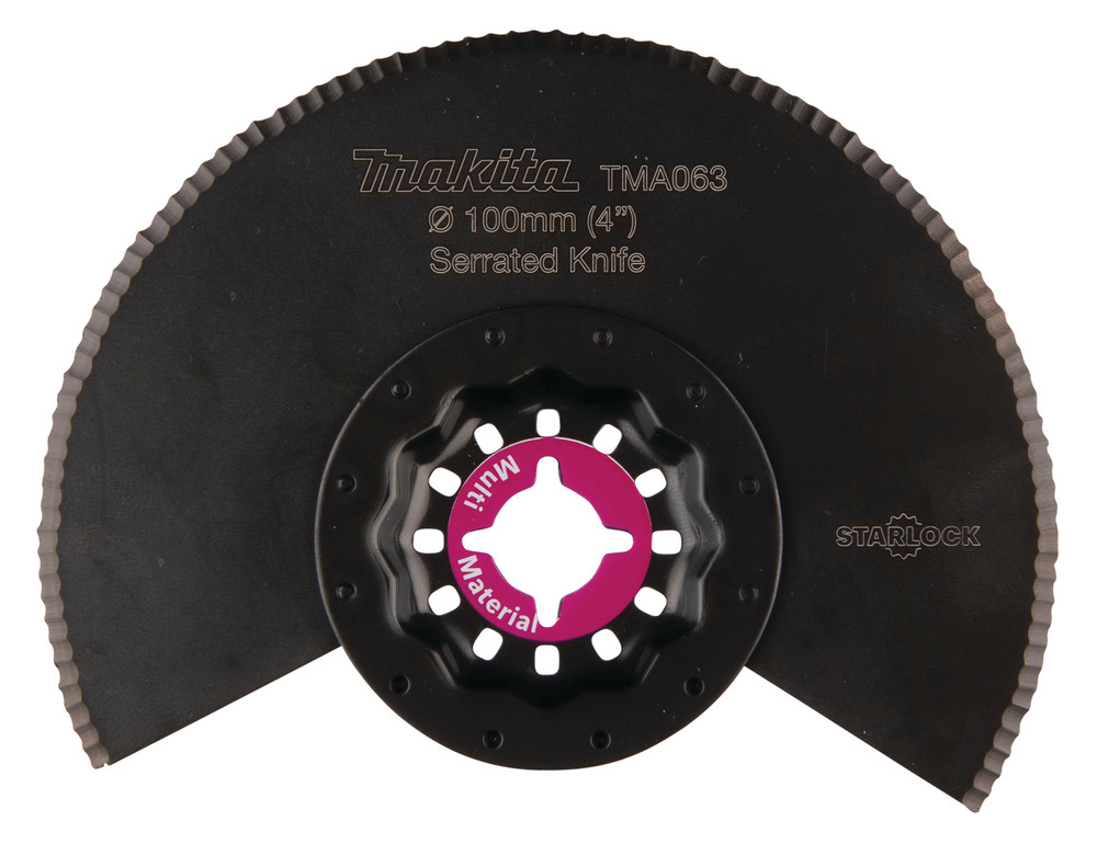 Lame segment Ondulée BIM Multi-Matière TMA063 Makita