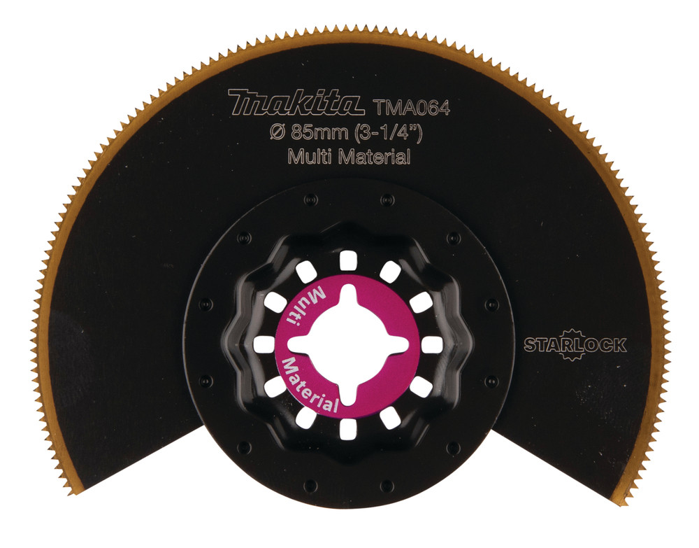Lame segment BIM-TiN Multi-Matière TMA064 Makita