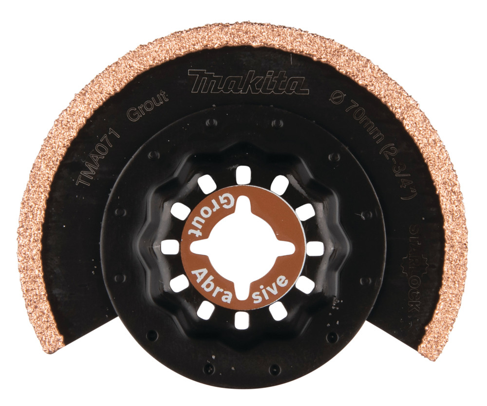 Lame segment à concrétion carbure pour coupes fines TMA071 Makita