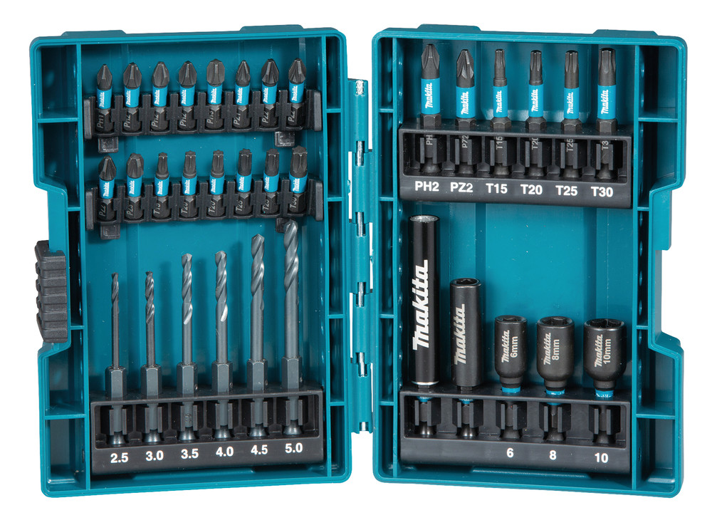 Embout de vissage Impact, Noir, par 33 Makita