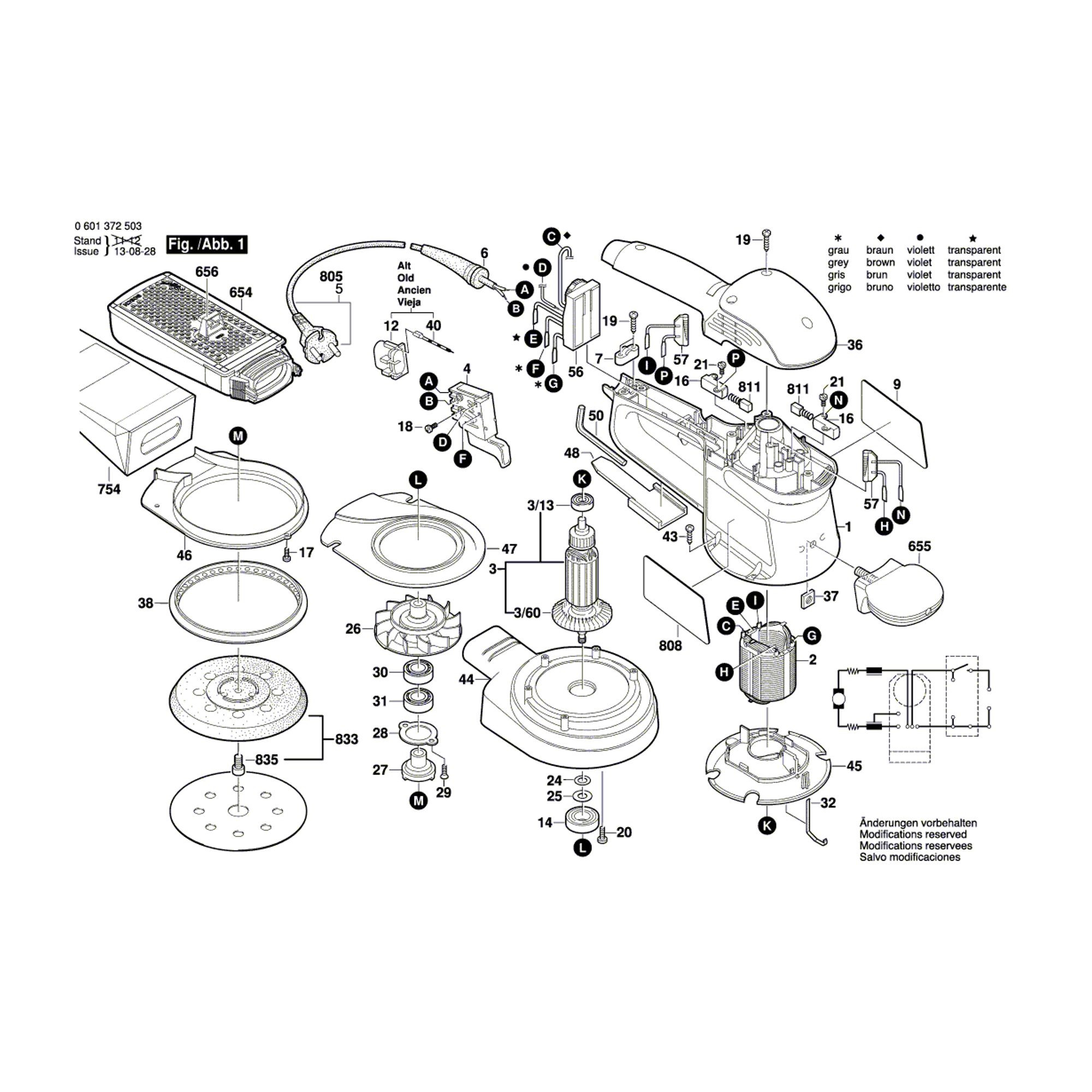 Plateau de ponçage pour ponceuse excentrique bosch GEX125-1AE - Achat  Pièces détachées Bosch