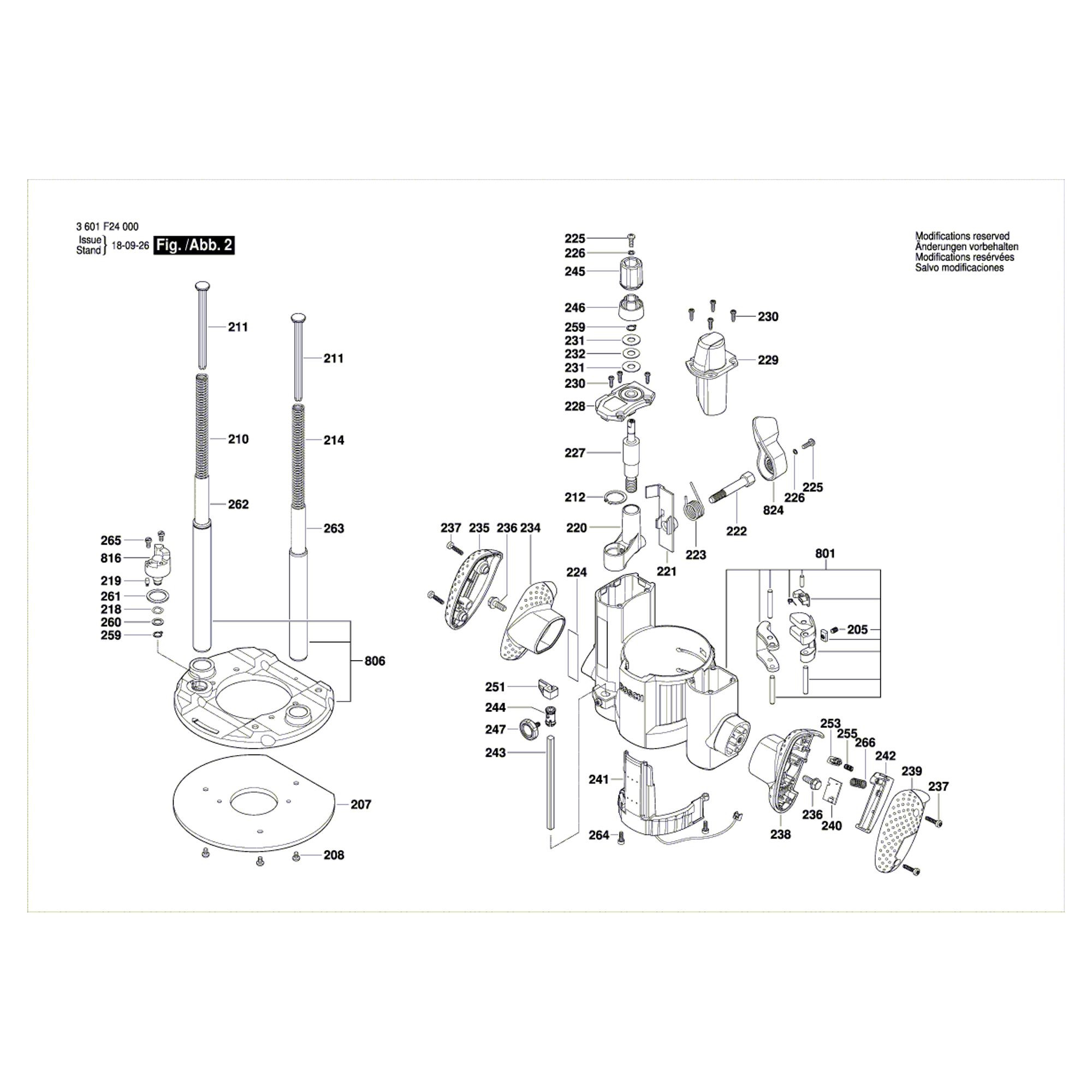 Bosch - Défonceuse Bosch GOF 1600 CE Professional 1600 W coffret