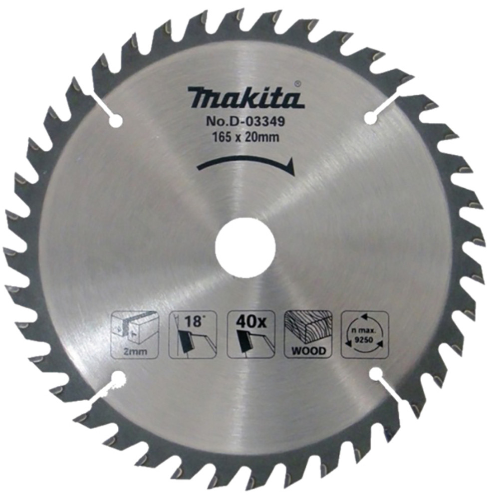 Lames carbure bois standard, pour scies circulaires Makita