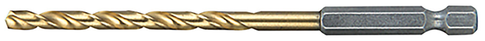 Forets à métaux HSS-TiN (éco), emmanchement hexa 1/4'' Makita