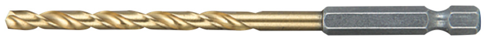 Forets à métaux HSS-TiN (éco), emmanchement hexa 1/4'' Makita