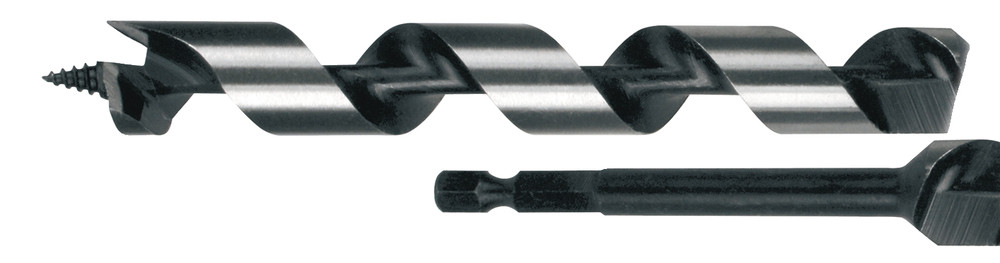 Mèches à bois simple spirale, emmanchement hexa 1/4'' Makita
