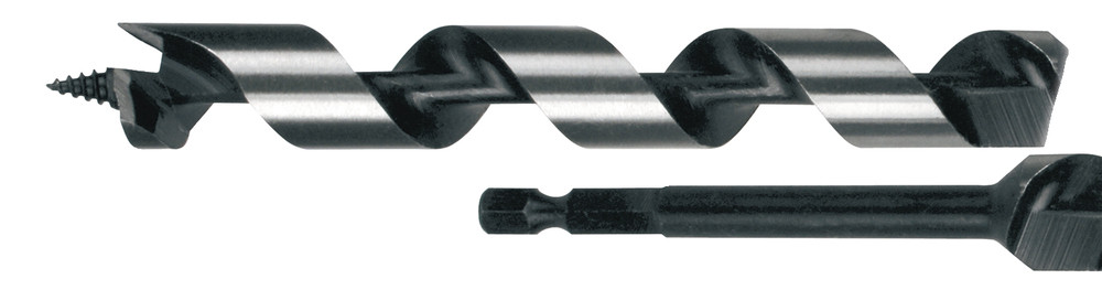 Mèches à bois simple spirale, emmanchement hexa 1/4'' Makita