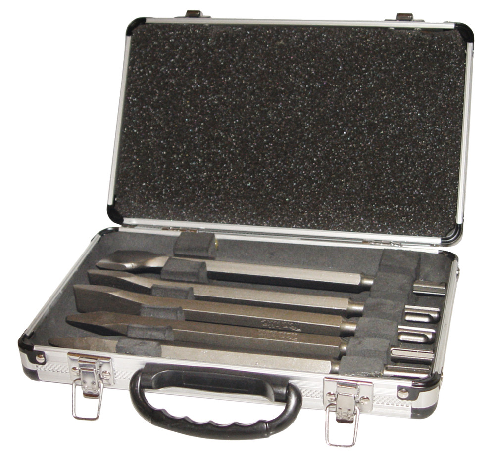Coffret 2 pointes, 2 burins, 1 burin large SDS-Plus Makita