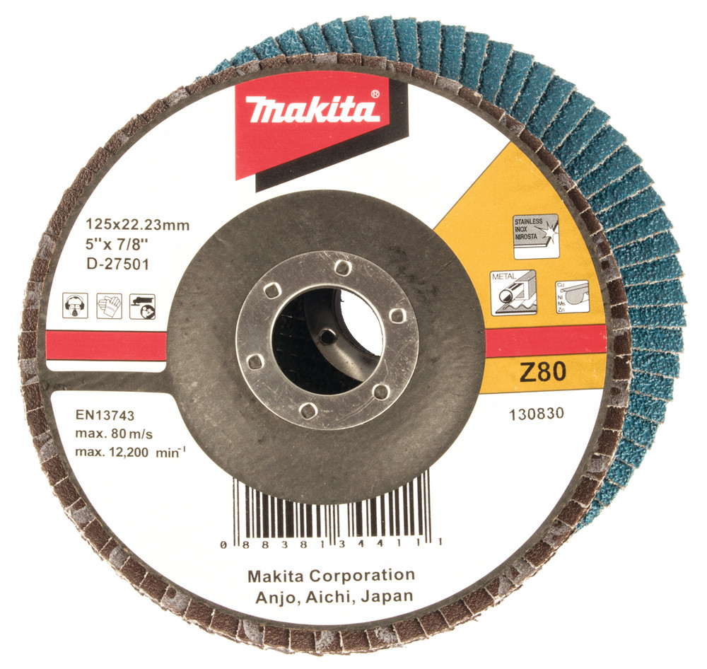 Plateaux à lamelles zirconium Makita
