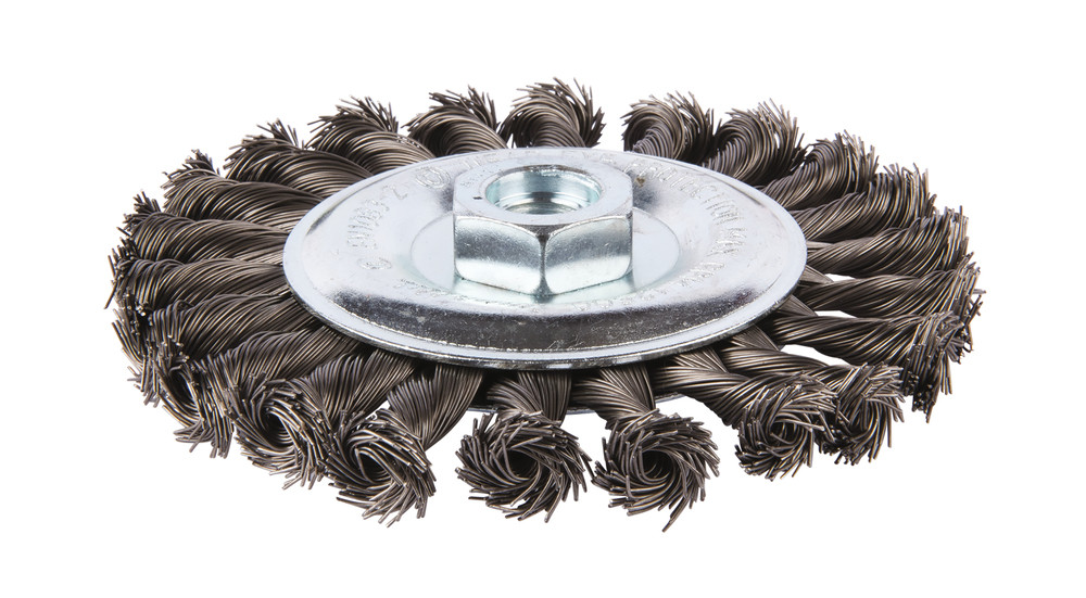 Brosse circulaire à fils acier torsadés Makita