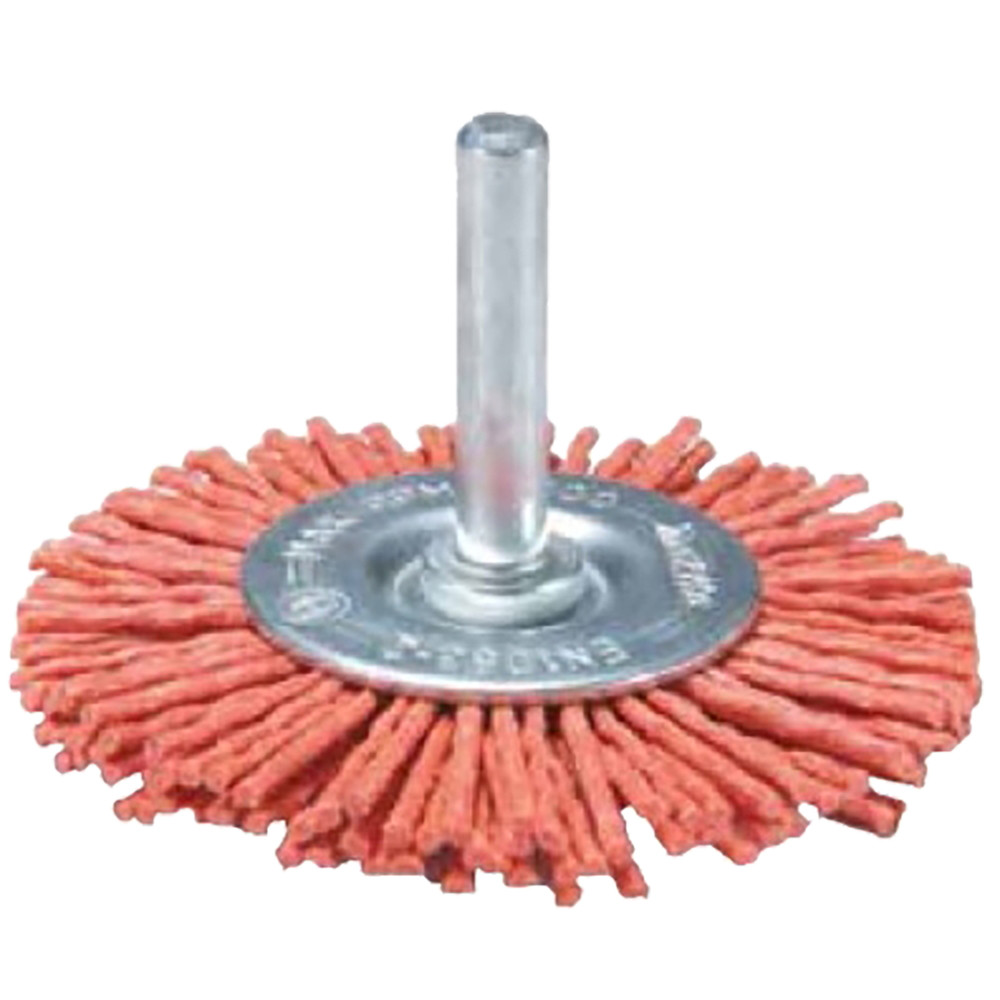 Brosse circulaire à fils nylon de finition pour perceuses Makita