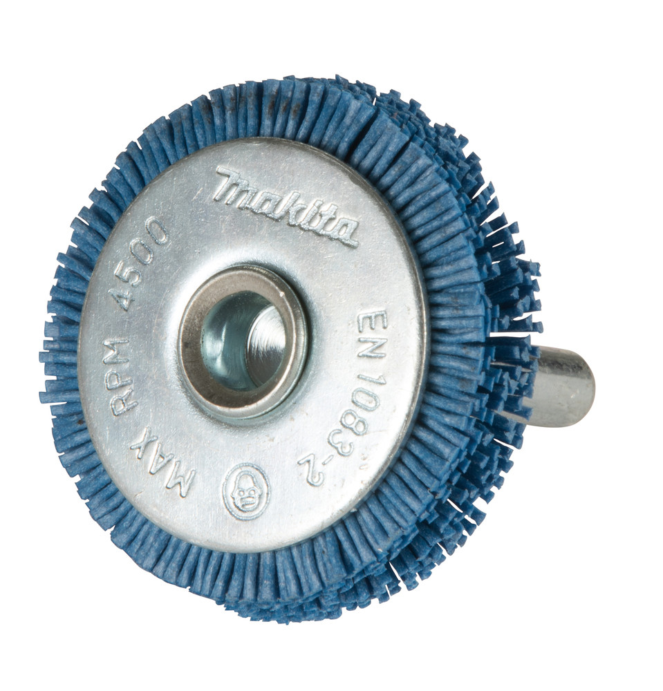 Brosse circulaire à fils nylon pour perceuses Makita