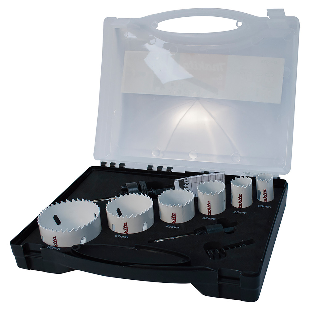 Coffret 6 Scies Cloches Bi-Métal Makita