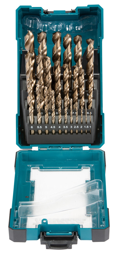 Coffrets de 25 Forets à métaux HSS-Co 5% Makita