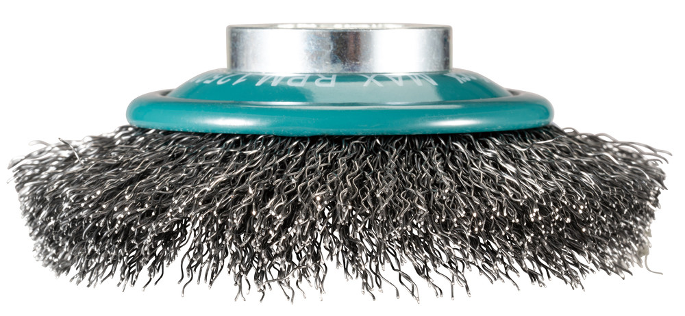 Brosse conique, Fil ondulé, 100 mm, X-LOCK Makita