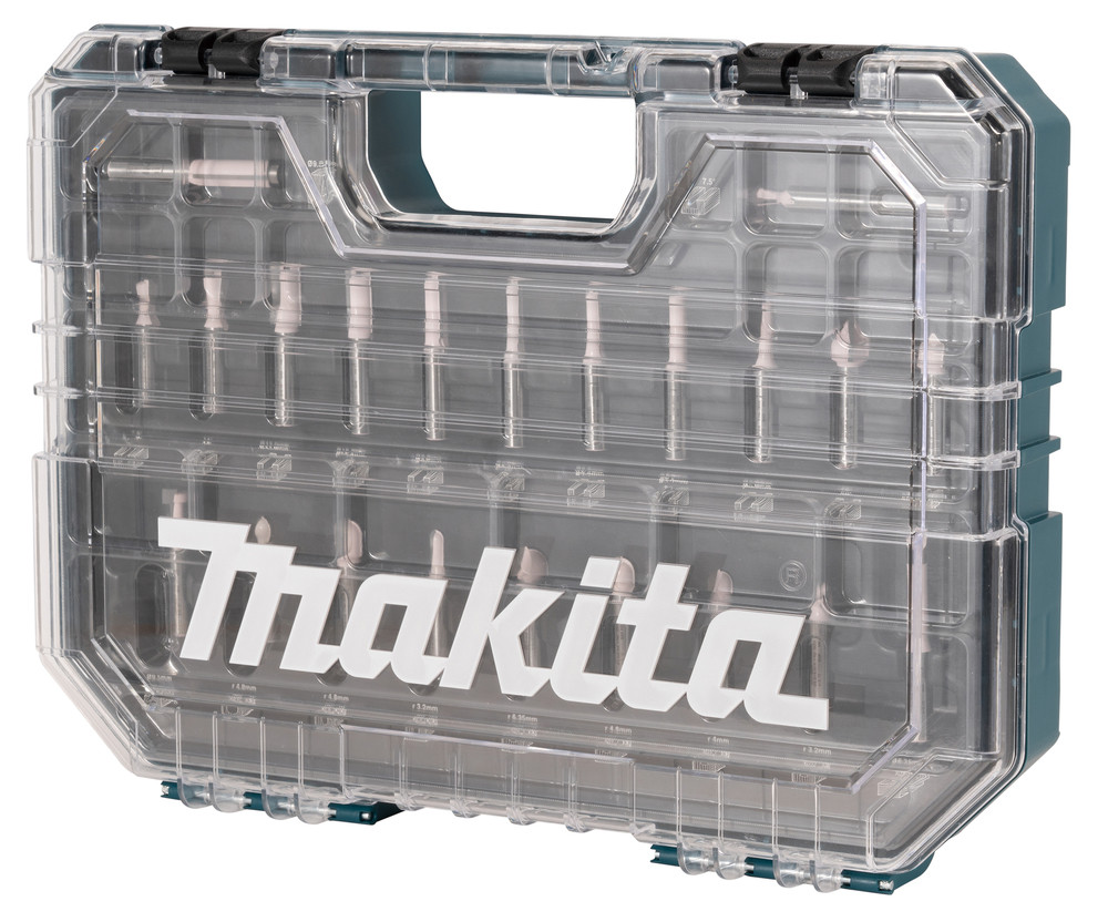 COFFRET DE 22 FRAISES À RAINURER Makita