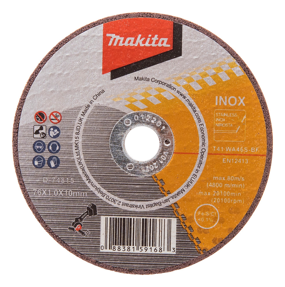 PACK 5 DISQUES A TRONCONNER  Makita