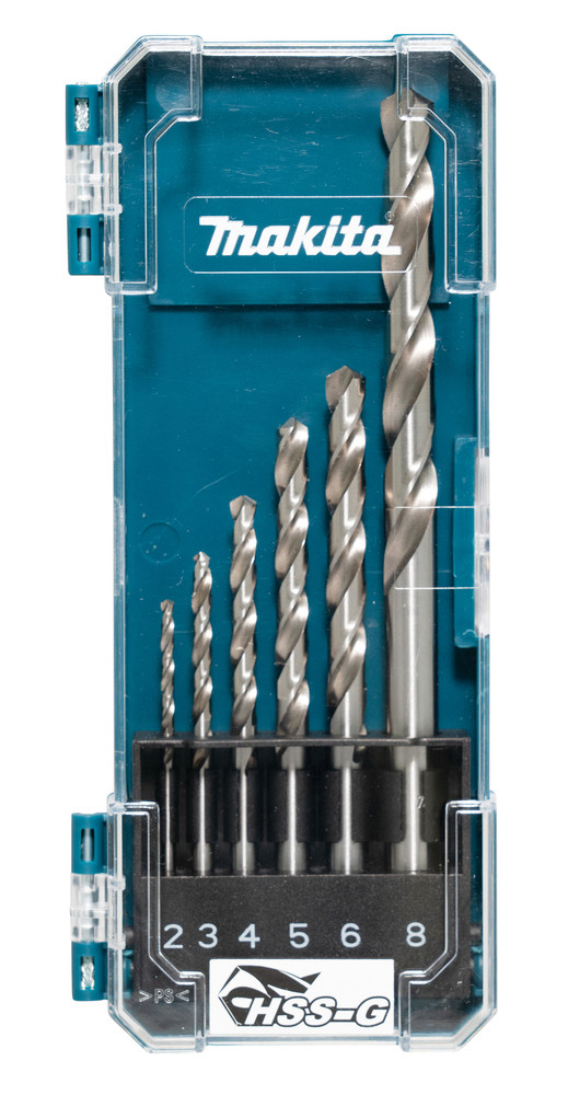 COFFRET FORETS METAL HSS-G (6 PCS) Makita