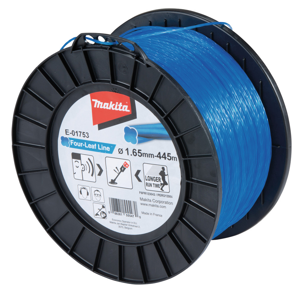 Fil nylon hélicoïdal pour débroussailleuse à batterie Makita