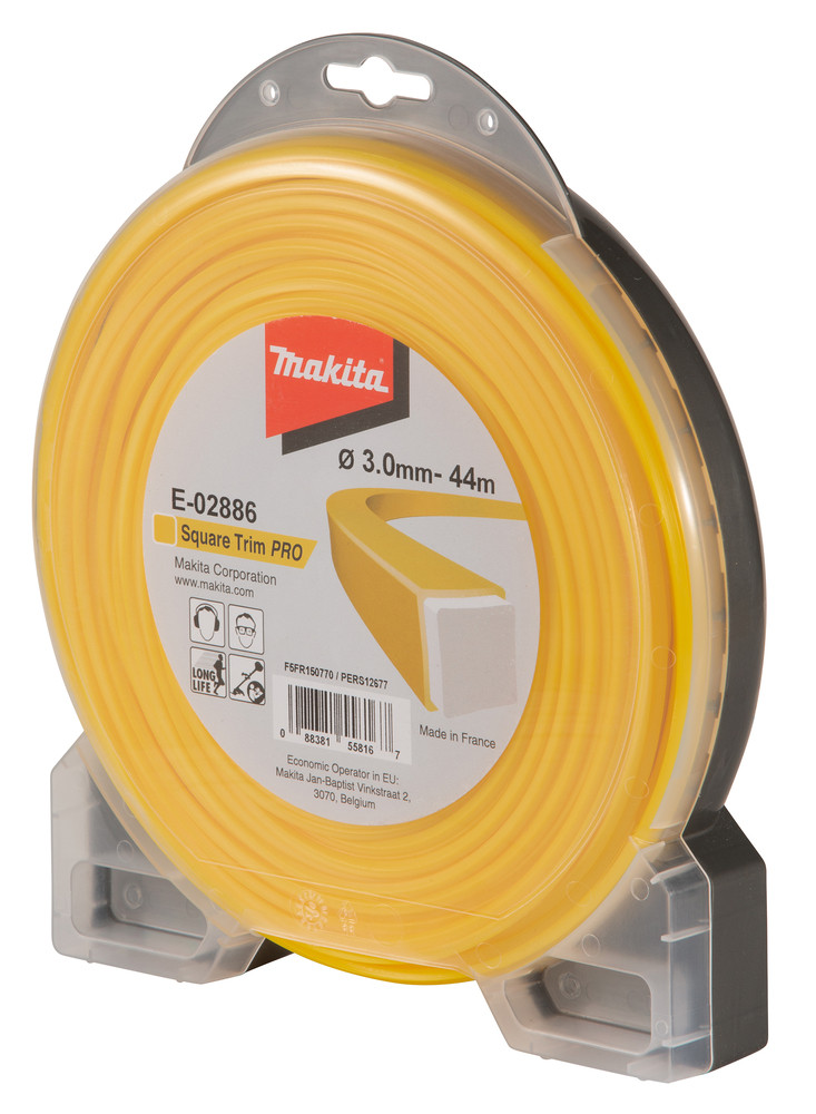 Bobines de fil co-extrudé carré PRO ''Square Trim'' Makita