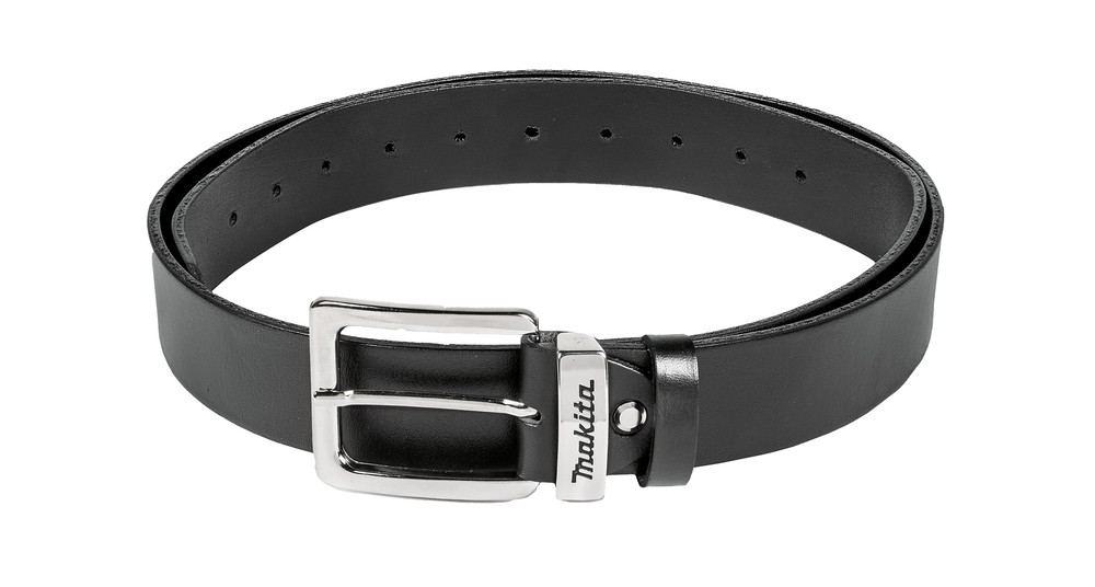 Ceinture en cuir noir M Makita