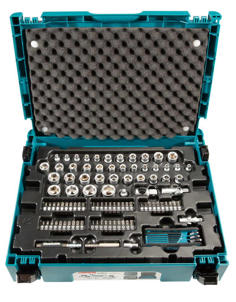 Coffret MAKPAC 120 Outils à main Makita