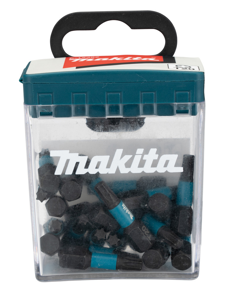 Pack Embouts Impact Black TORX® (T) 25 mm Makita