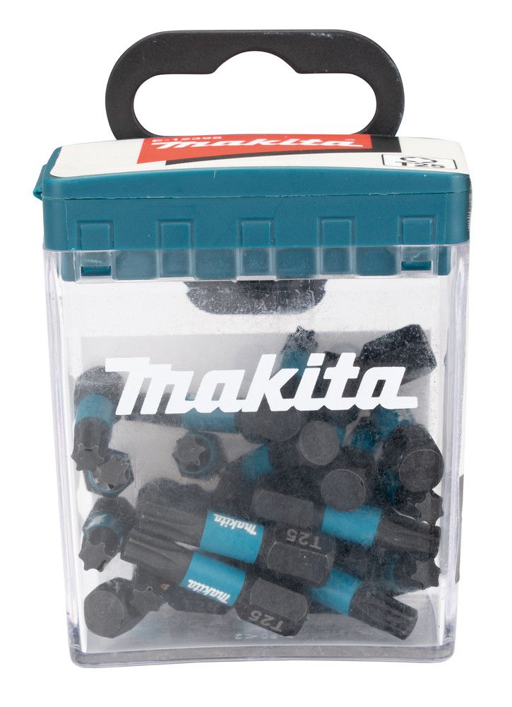 Pack Embouts Impact Black TORX® (T) 25 mm Makita