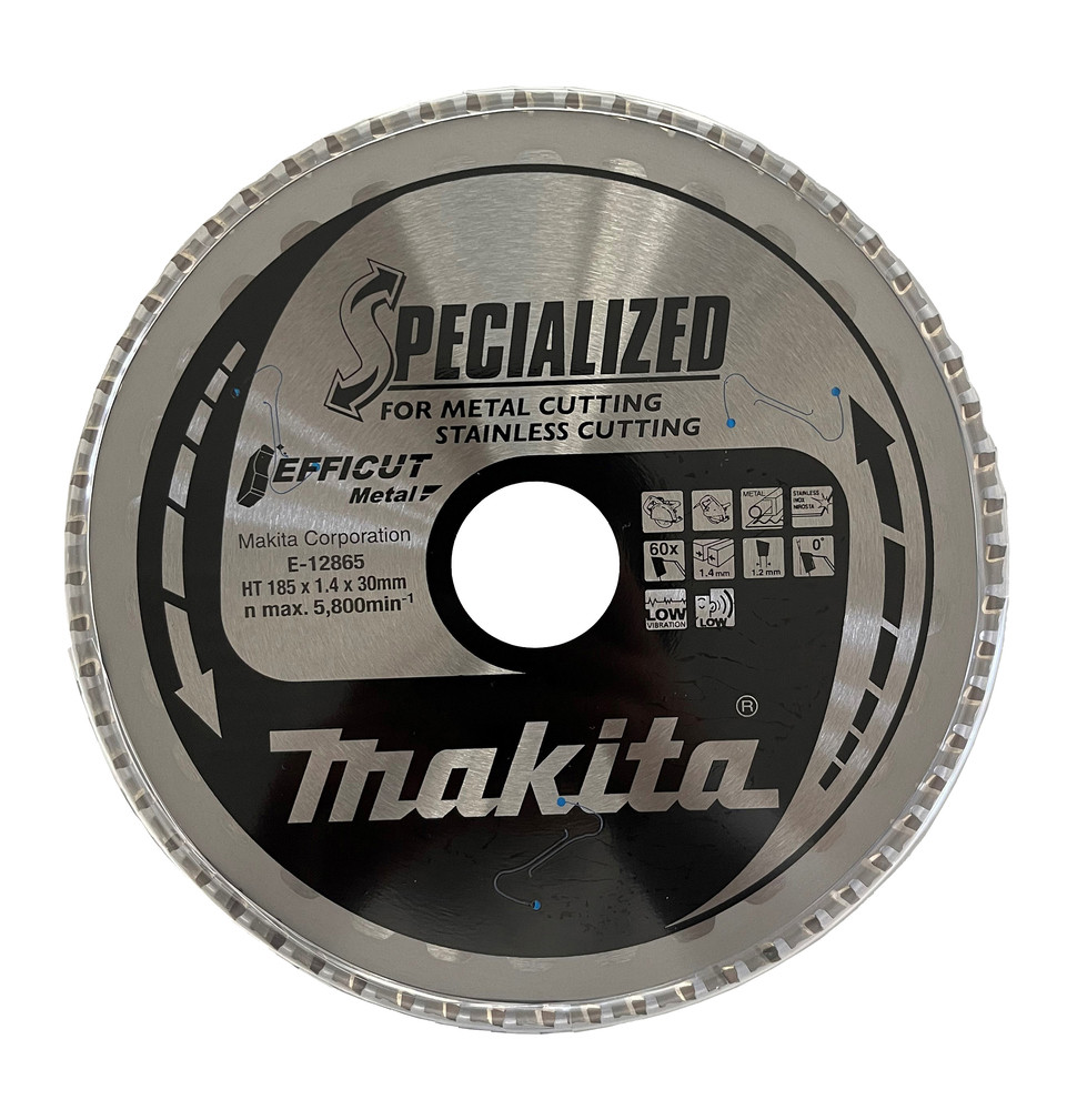 LAME CARB METAL EFFICUT 185X30 Makita