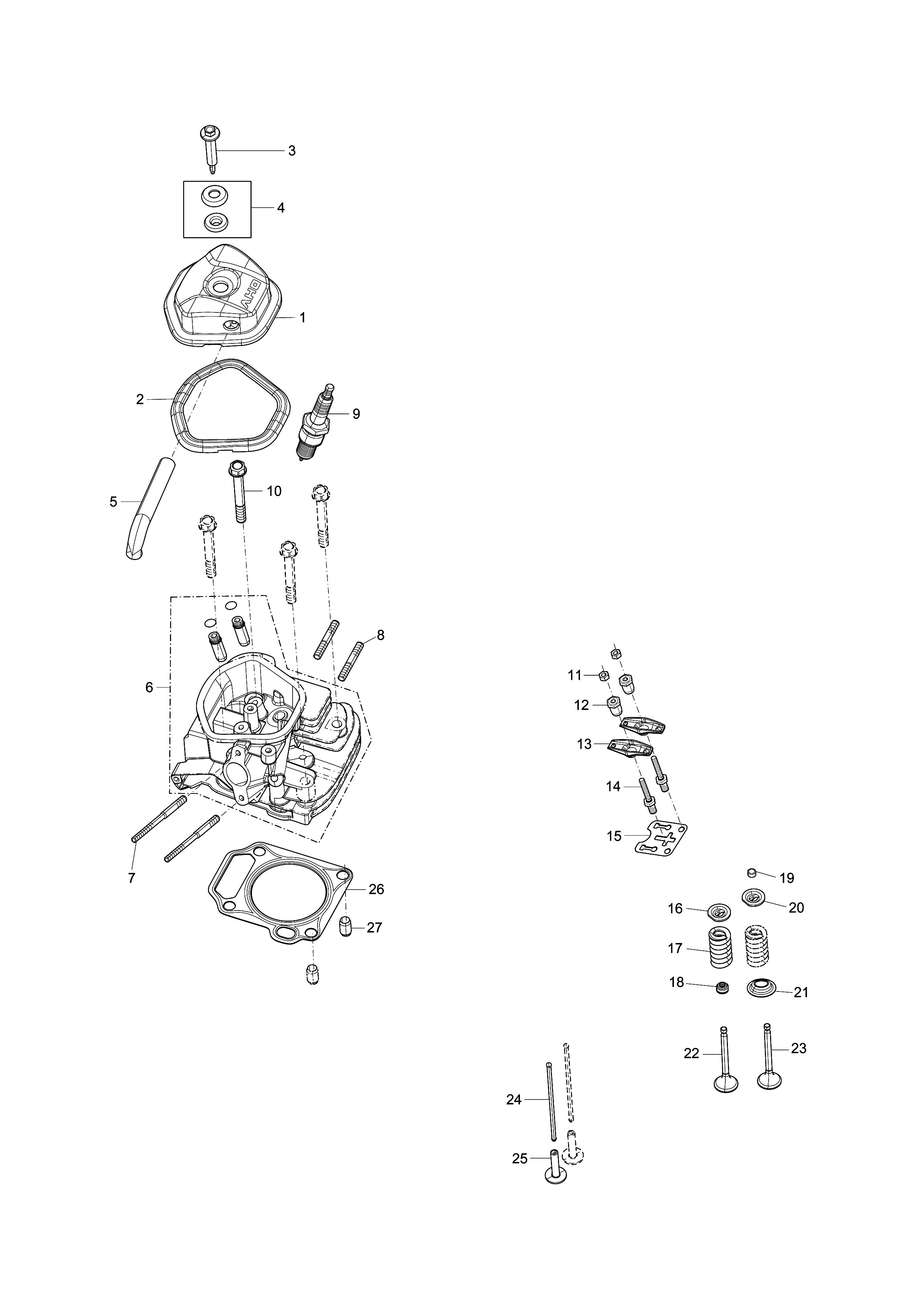 Vue éclatée Makita EG5550A#01