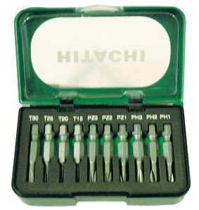 COFFRET EMBOUTS DE VISSAGE HITACHI