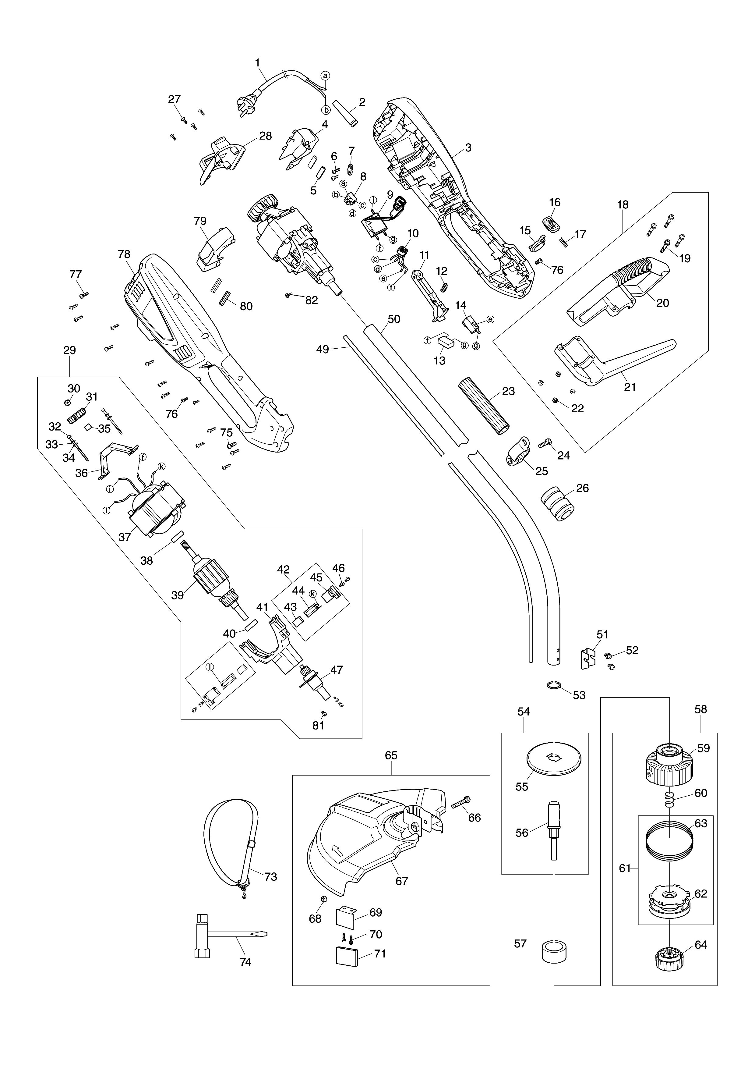 Vue éclatée Makita ET101C#01