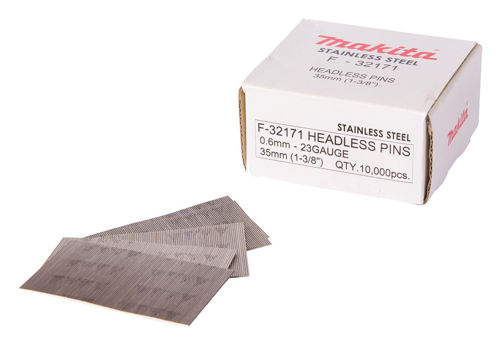 Finettes 23 Ga galvanisés pour cloueurs pneumatiques et à batterie (DPT353, PT354, SN06) Makita
