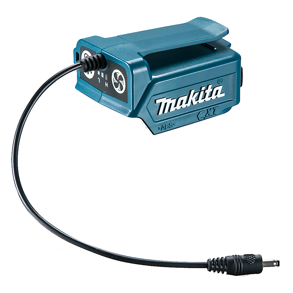 Adaptateur batterie 10,8 V CXT pour blouson ventillé  Makita