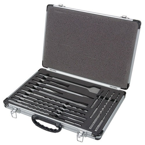 COFFRET  HIKOKI 12 FORETS + 5 BURINS SDS-Plus