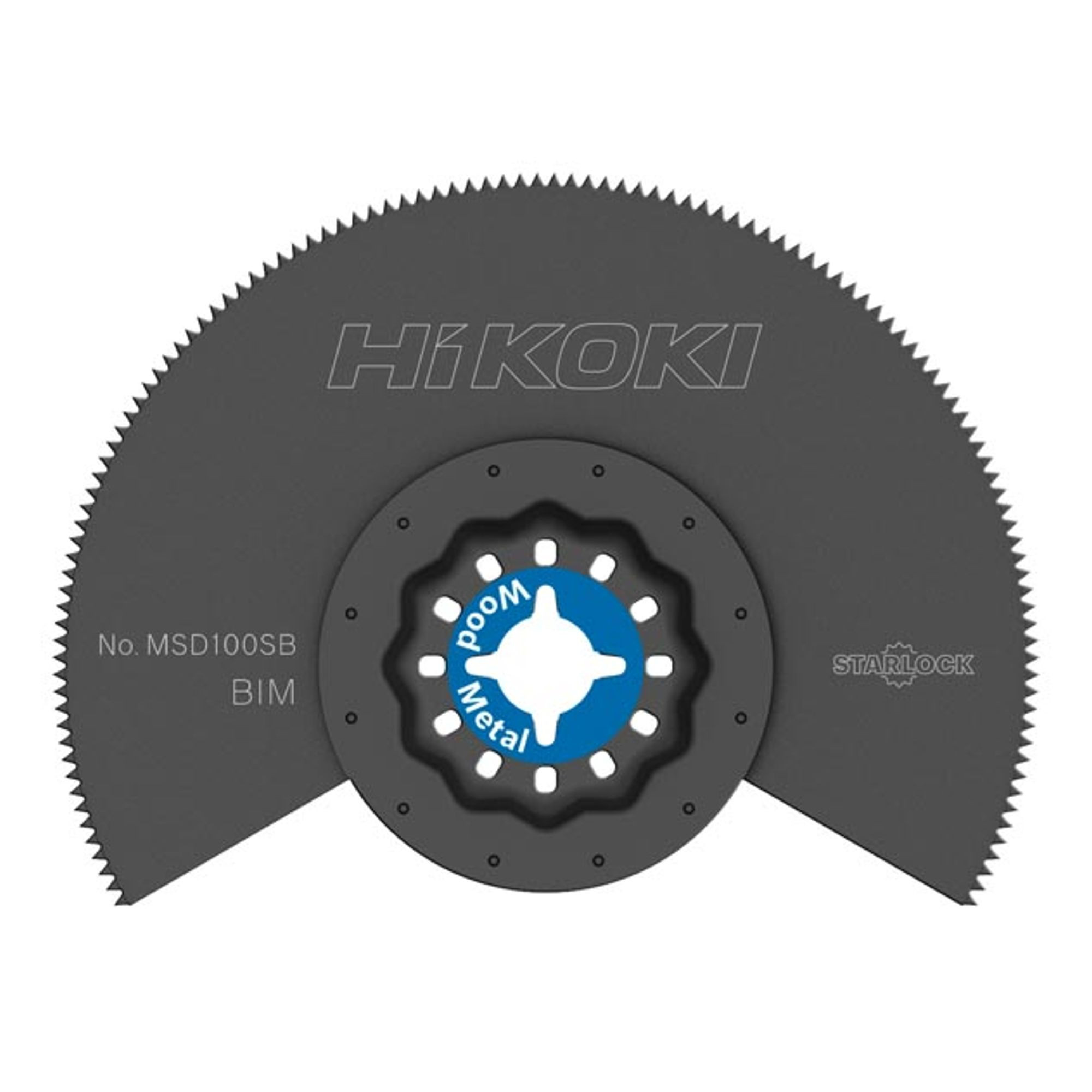 Lame multitool Starlock Hikoki MSD100SB BiM Bois+Métal #01