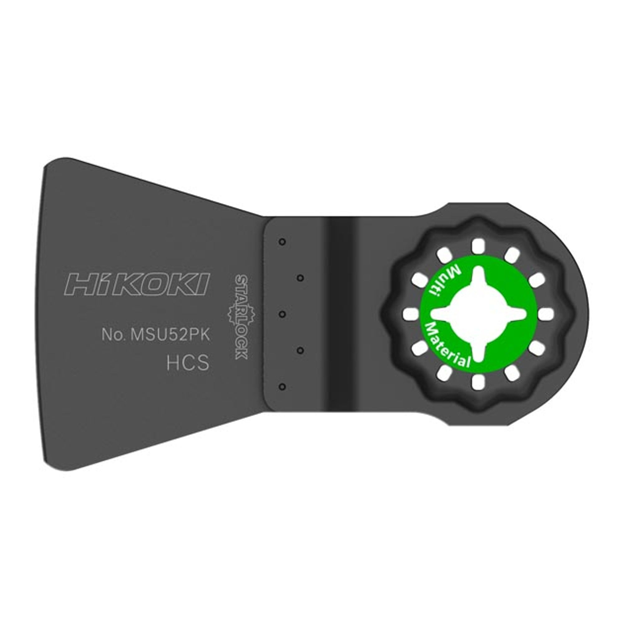 Lame multitool Starlock Hikoki MSU52PK HCS Multimatériaux #01