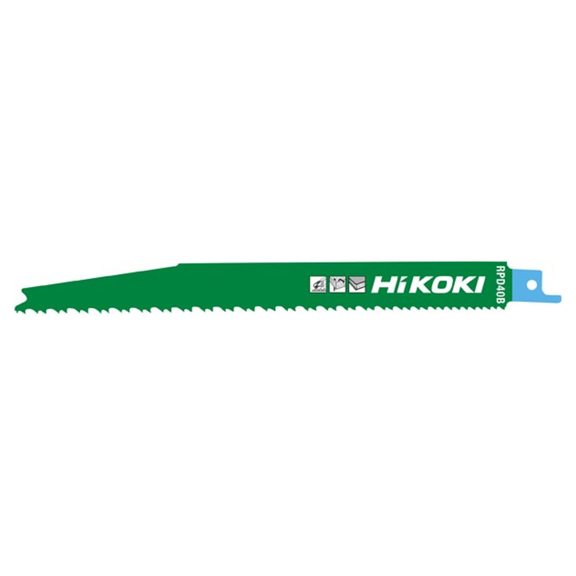 Lame scie sabre Hikoki RPD40B BiM Bois+Métal #01