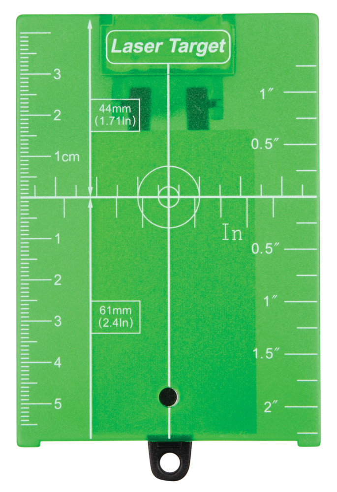 Plaque de mire à support magnétique à laser vert Makita