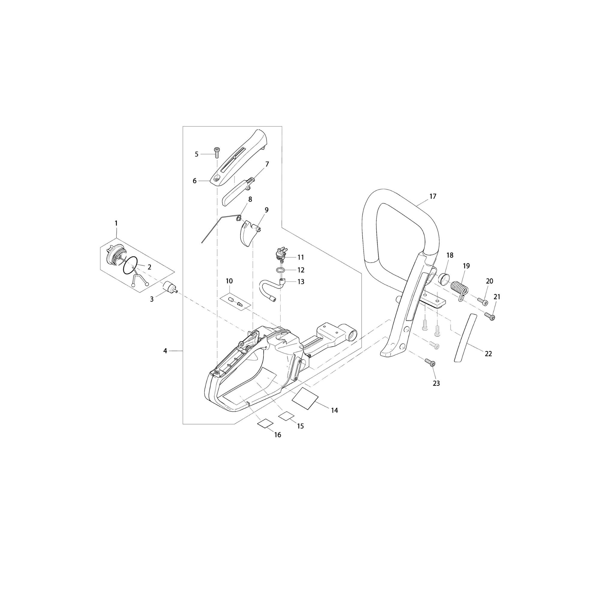 Vue éclatée Makita EA3200S35B #01