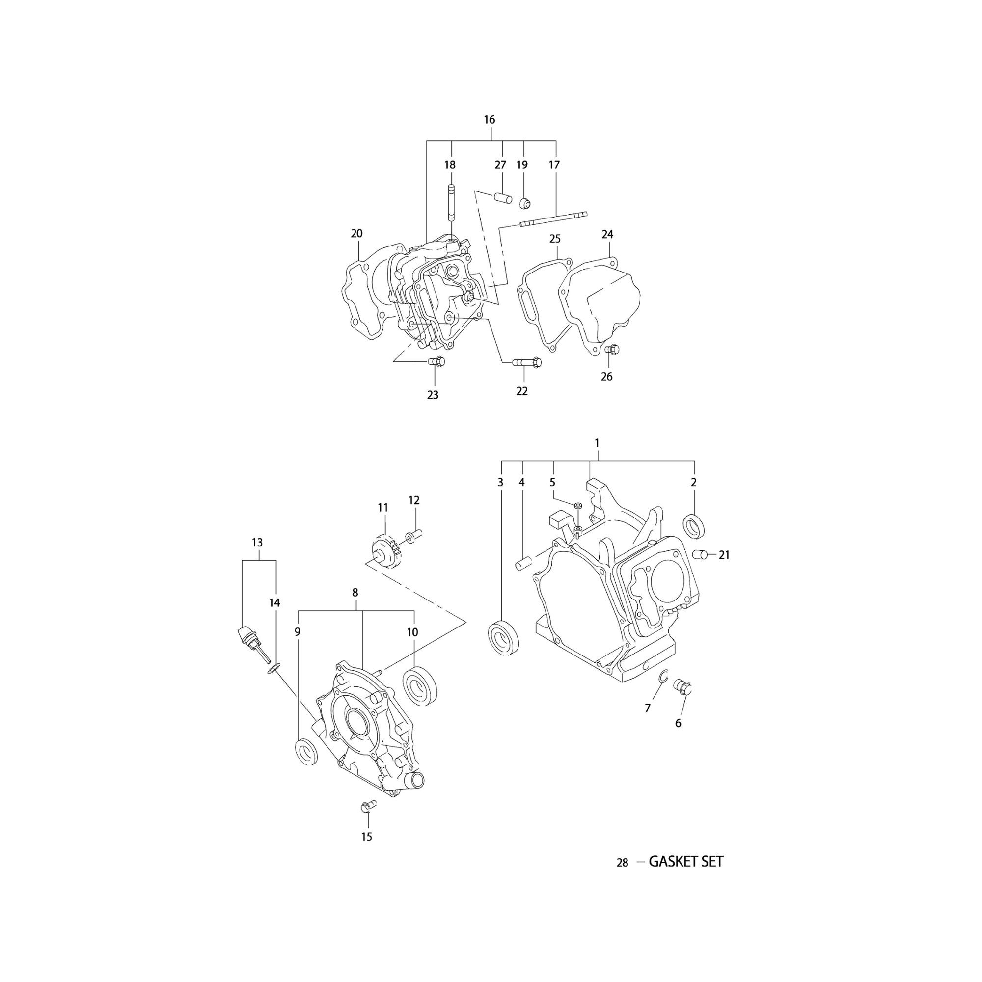 Vue éclatée Makita EG441A #01