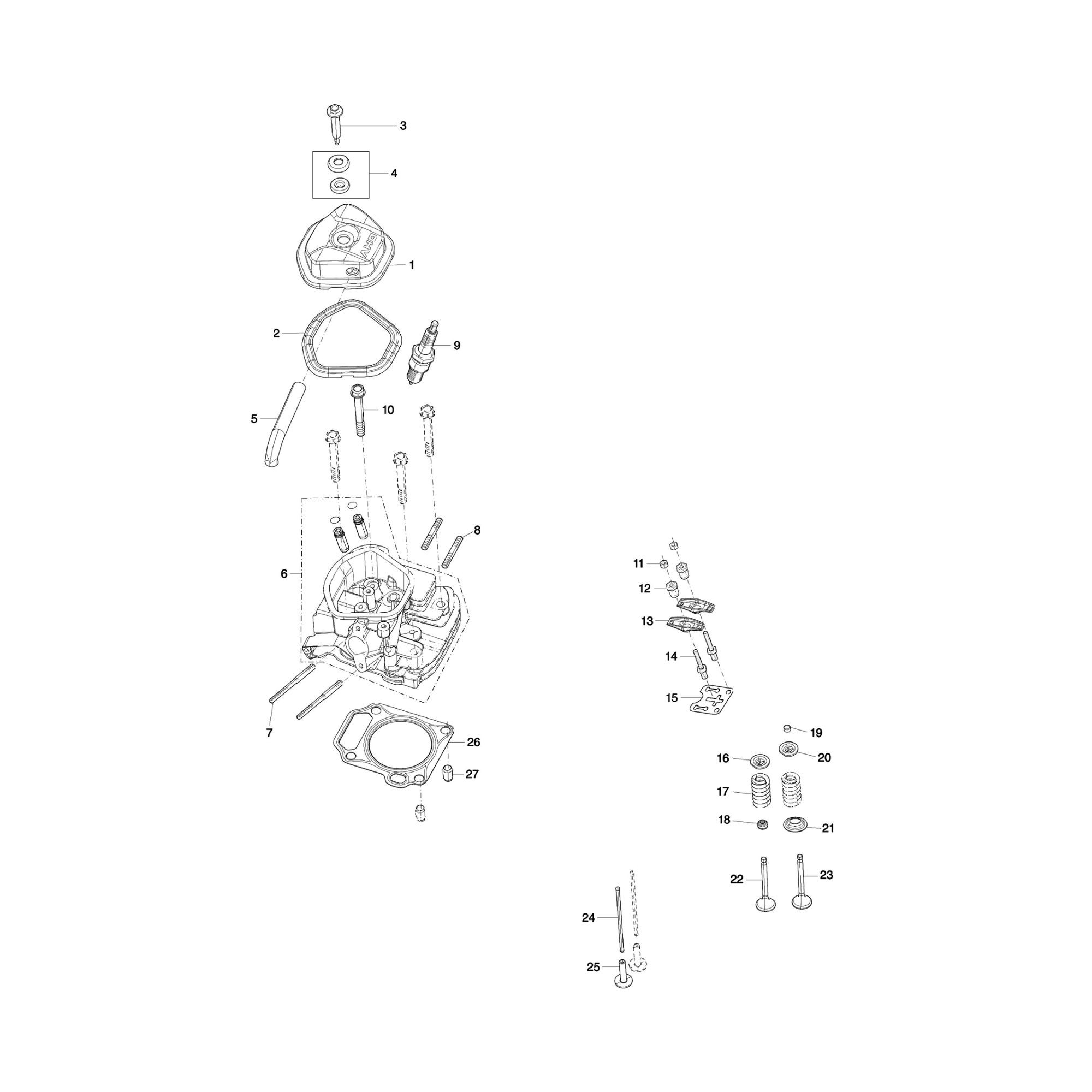 Vue éclatée Makita EG4550A #01