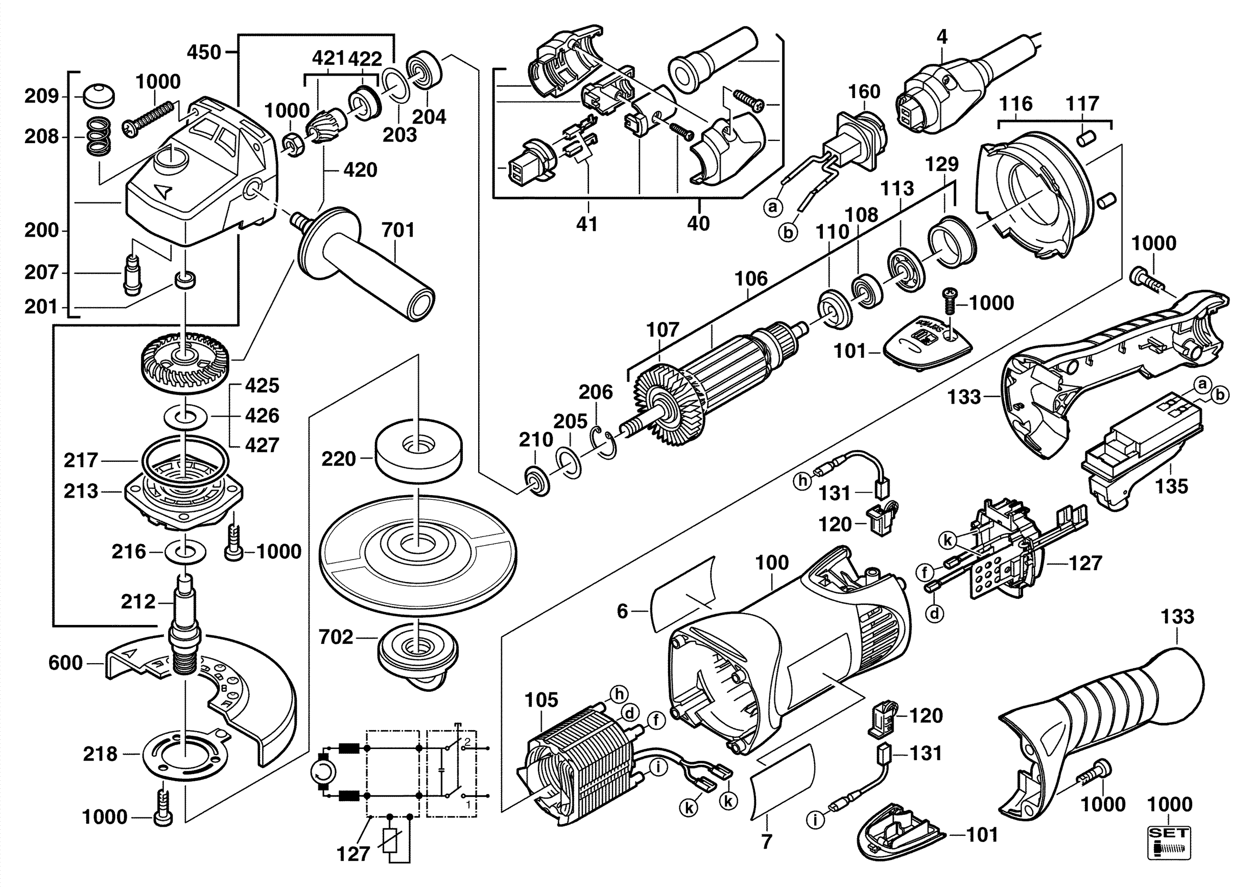 MILWAUKEE AGV16-125QXC#4000381469