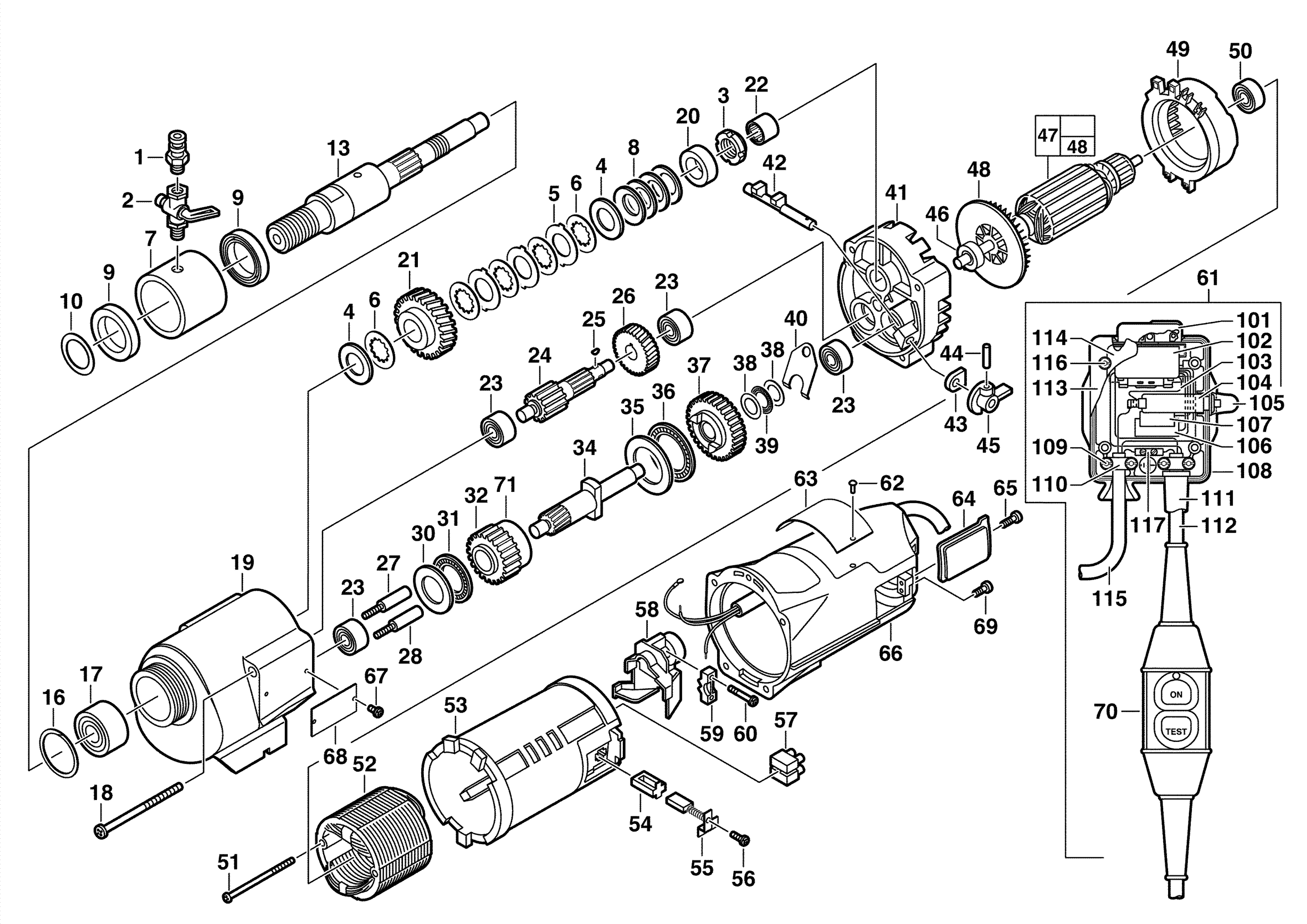 MILWAUKEE DCM2-350C#4000384542