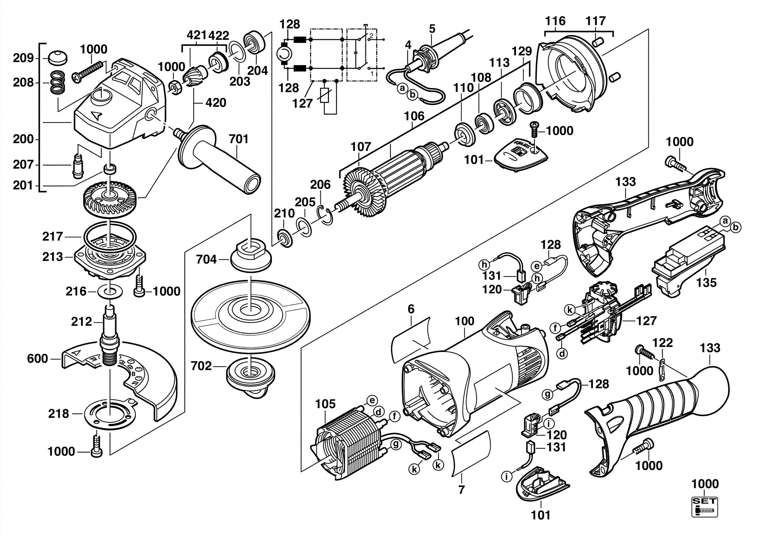 MILWAUKEE AG16-125XE#4000385001