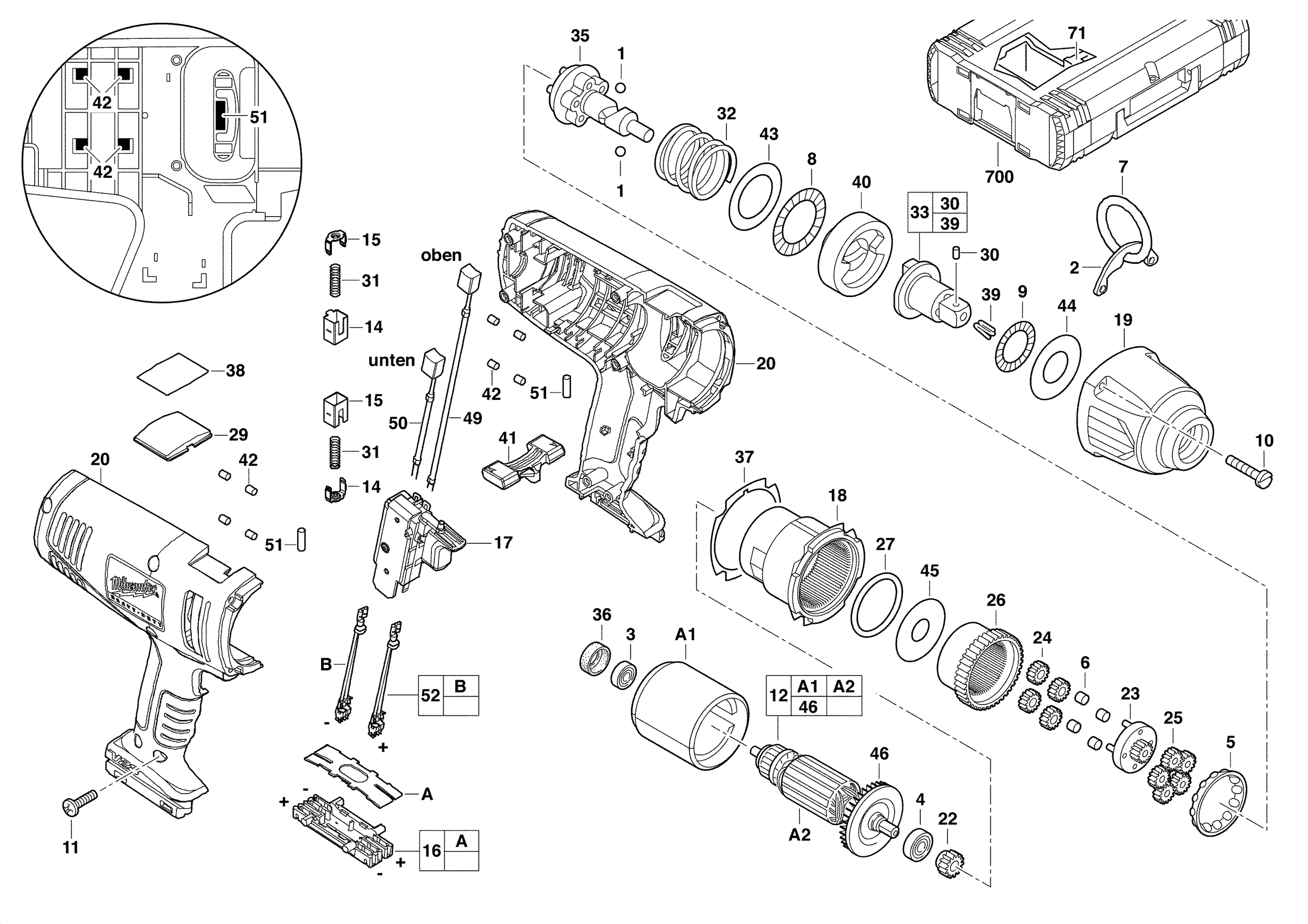 MILWAUKEE V28IW#4000390541